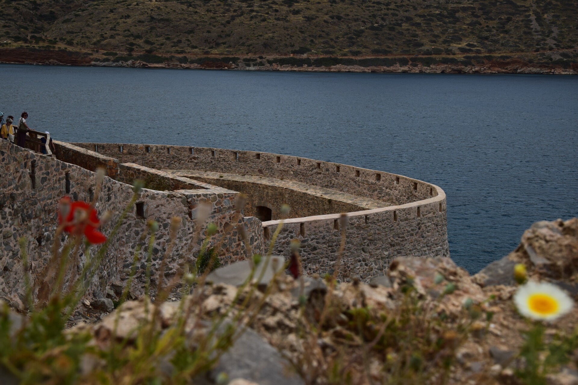 Michiel Mezzaluna Bastion an der Nordspitze Spinalongas
