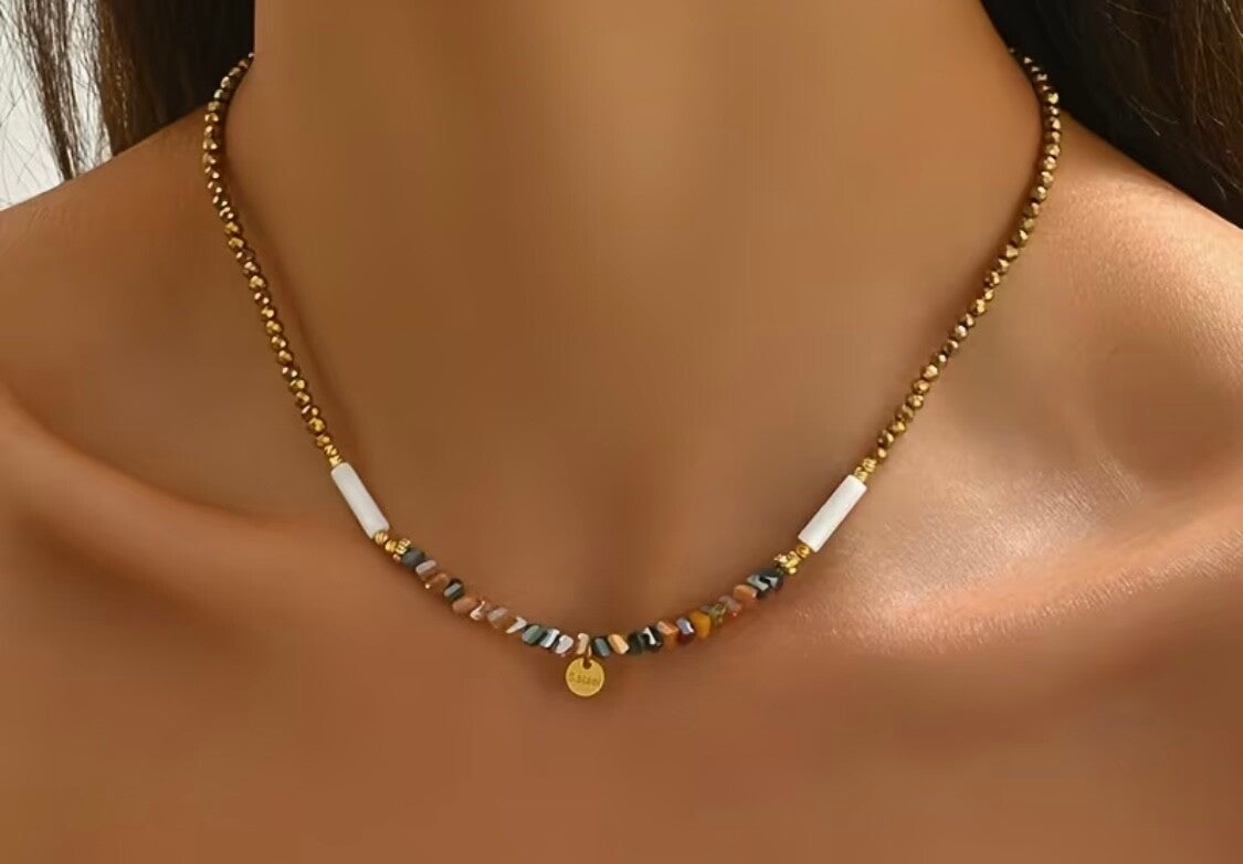 Collier harmony minérale