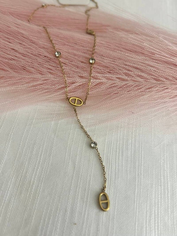 Chaîne fine maille marine