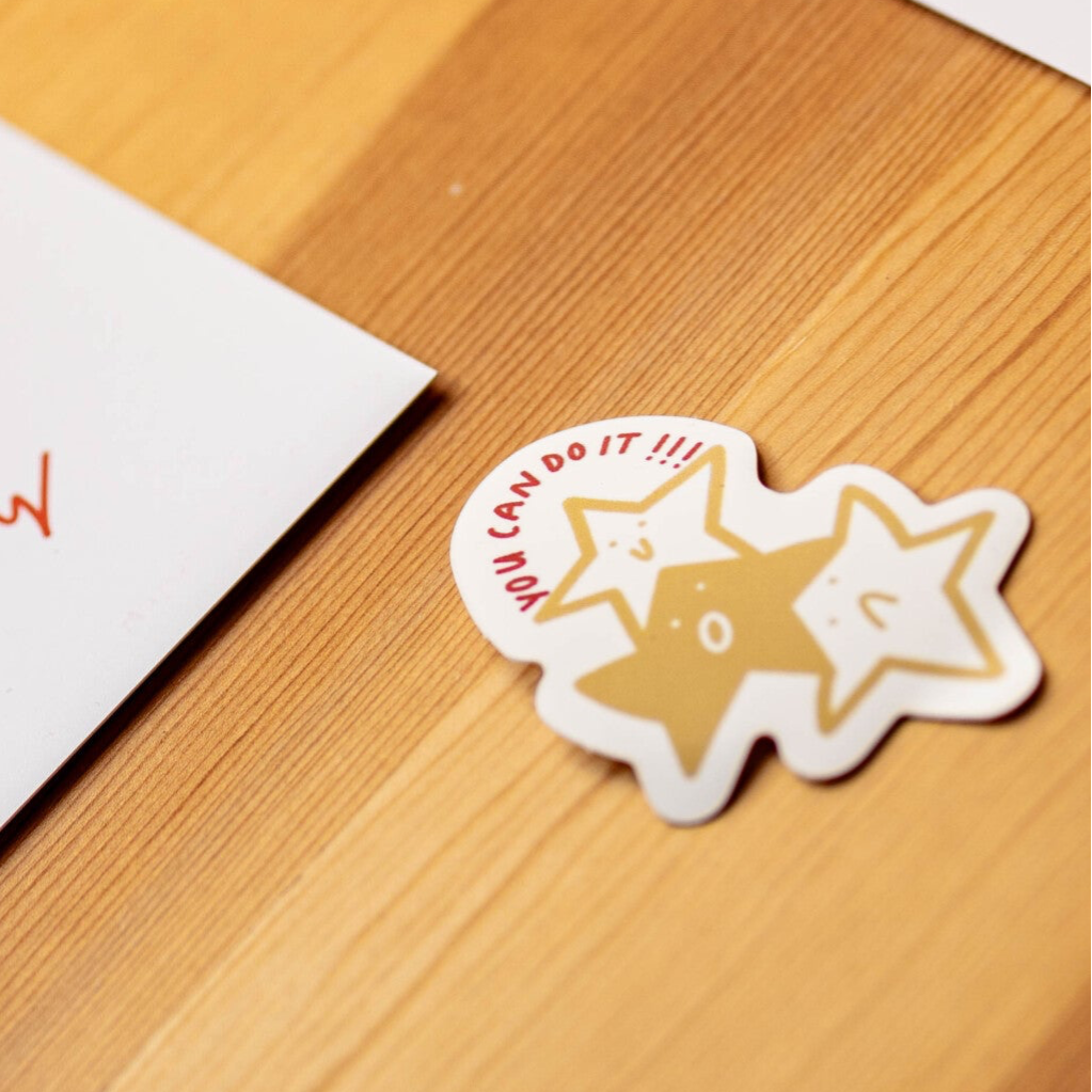 "you can do it“ Sticker