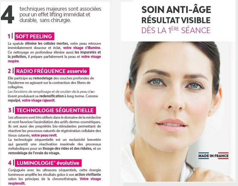Duoilft Soin anti-âge Résultats visibles dès la 1ère séance