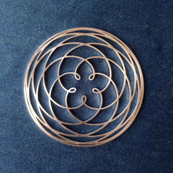 Venus - Sacred Geometry in Stainless Steel/RVS