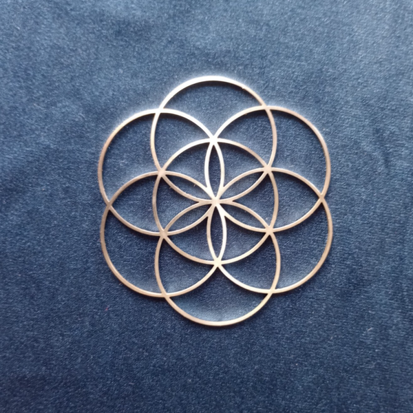 Seed of Life - Sacred Geometry in Stainless Steel
