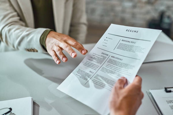 Resumes – Your Personal Design Statement (digital only)