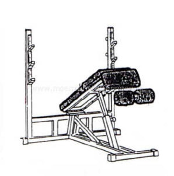 Technogym Isotonic - Decline Press Bench P023