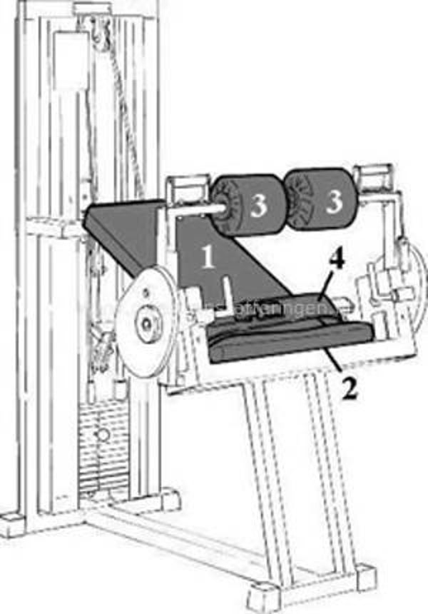 Technogym Isotonic - Hamstring Glute M030
