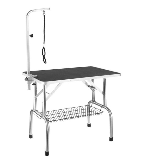 TOPMAST TRIMTAFEL GROOMEASE XXL - ANTISLIP BLAD - ENKELE TRIMARM - 120 X 60 X 67 CM