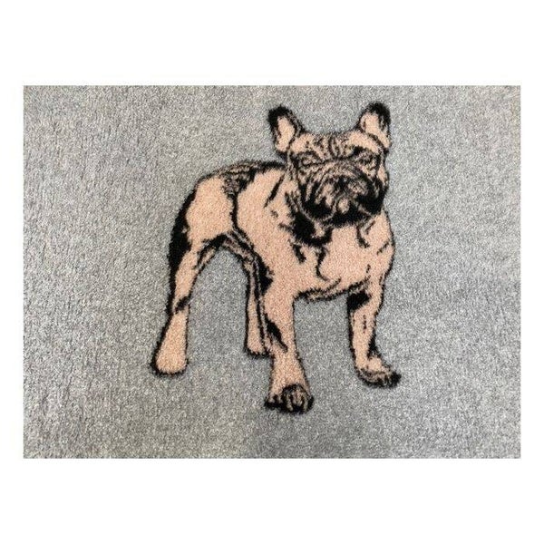 VET BED FRANSE BULLDOG BRUIN ANTI-SLIP