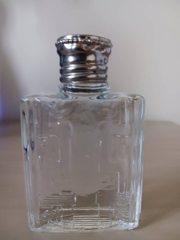 Flacon ancien de parfum, en verre