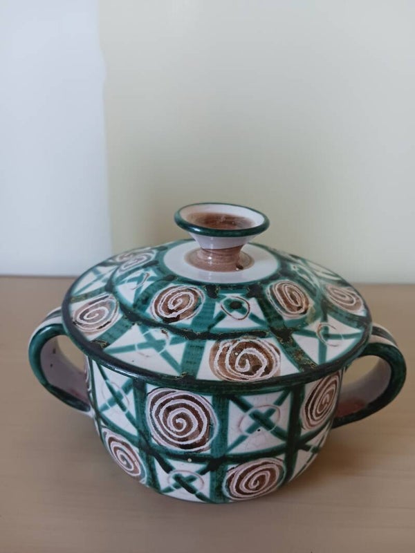 Pot en céramique signé Robert Picault, Vallauris .