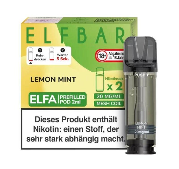 Elfbar Elfa Pod - Lemon Mint