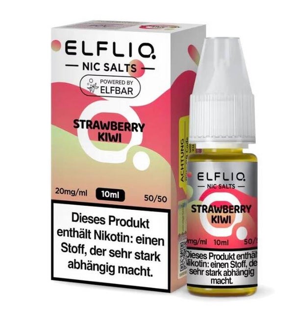 ELFLIQ - Strawberry Kiwi 10ml/20mg Nikotin