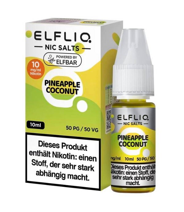 ELFLIQ - Pineapple Coconut 10ml/10mg Nikotin