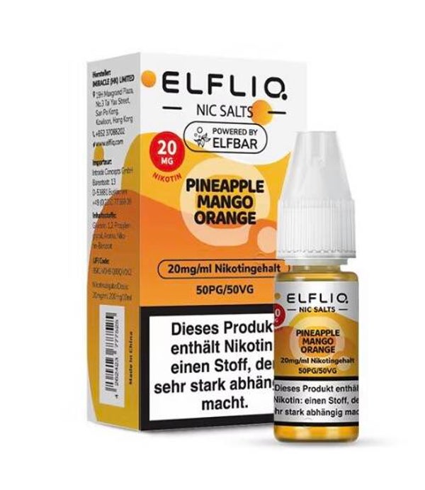 ELFLIQ - Pineapple - Mango - Orange 10ml/20mg Nikotin