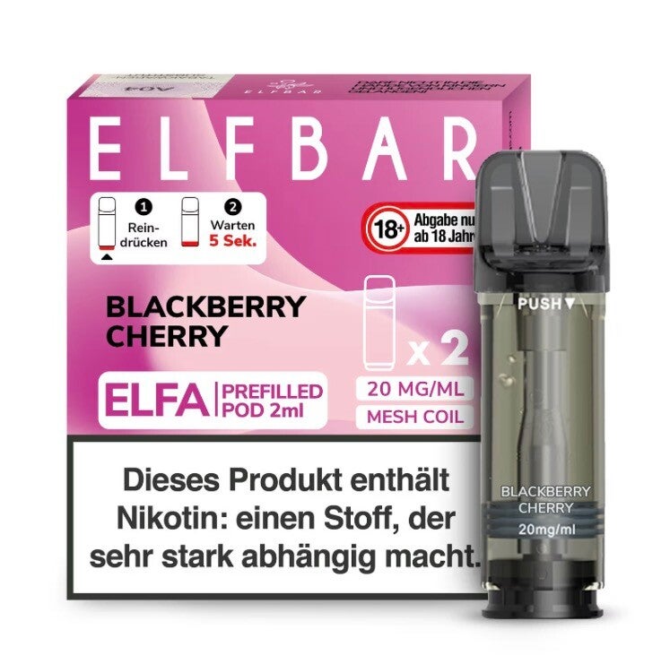 Elfbar Elfa Pod - Blackberry Cherry