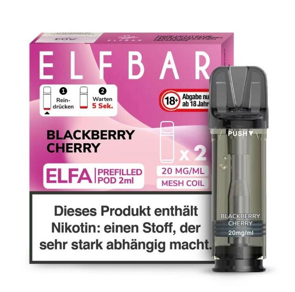 Elfbar Elfa Pod - Blackberry Cherry