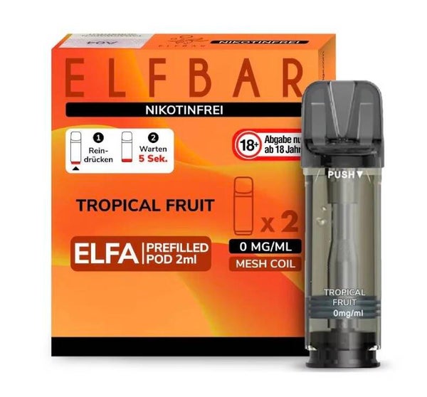 Elfbar Elfa Pod - Tropical Fruit Nikotinfrei