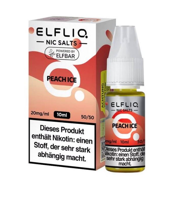 ELFLIQ - Peach Ice 10ml/20mg Nikotin