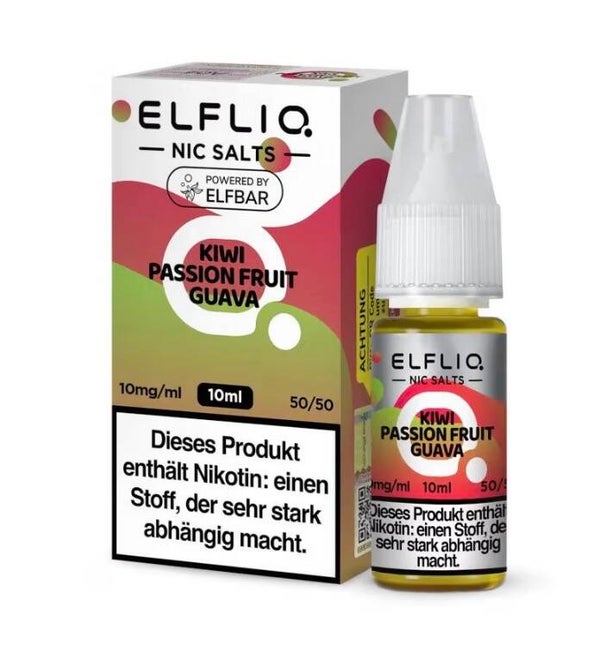 ELFLIQ - Kiwi Passions Fruit Guava 10ml/10mg Nikotin