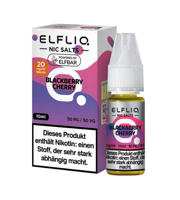 ELFLIQ - Blackberry Cherry 10ml/20mg