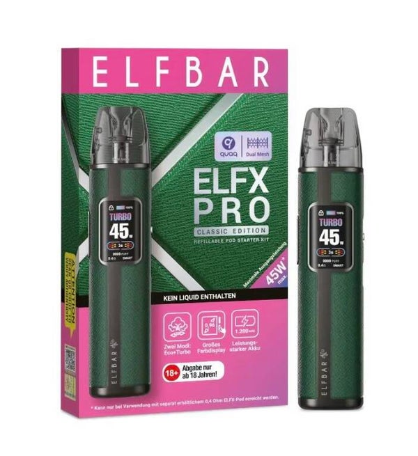 Elfbar Elfx Pro Grün