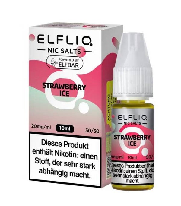 ELFLIQ - Strawberry Ice 10ml/20mg Nikotin
