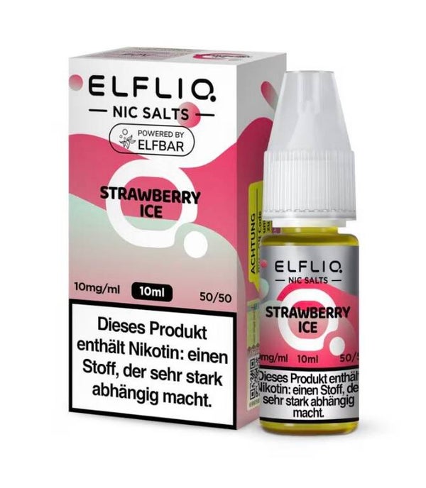 ELFLIQ - Strawberry Ice 10ml/10mg Nikotin