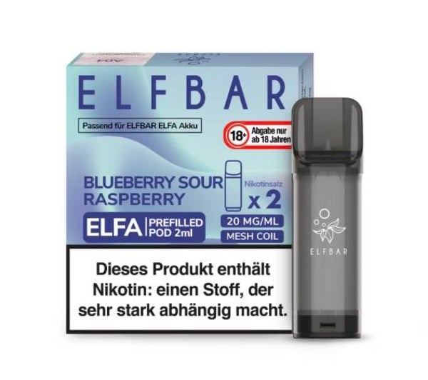 Elfbar Elfa Pod - Blueberry Sour Raspberry