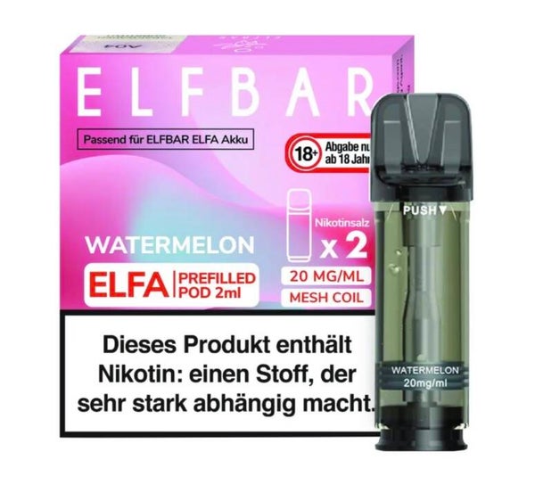 Elfbar Elfa Pod - Watermelon