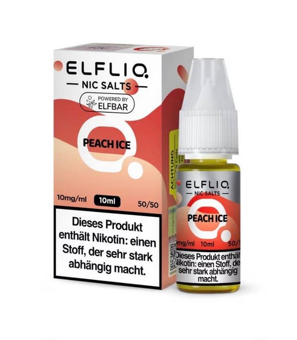 ELFLIQ - Peach Ice 10ml/10mg Nikotin