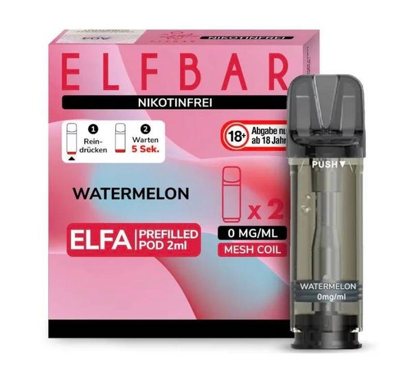 Elfbar Elfa Pod - Watermelon Nikotinfrei