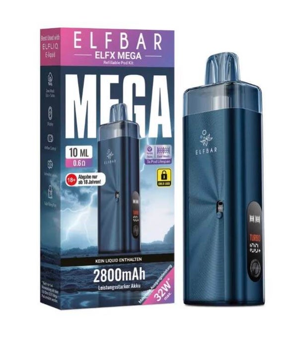 Elfba Elfx Mega Dunkelblau