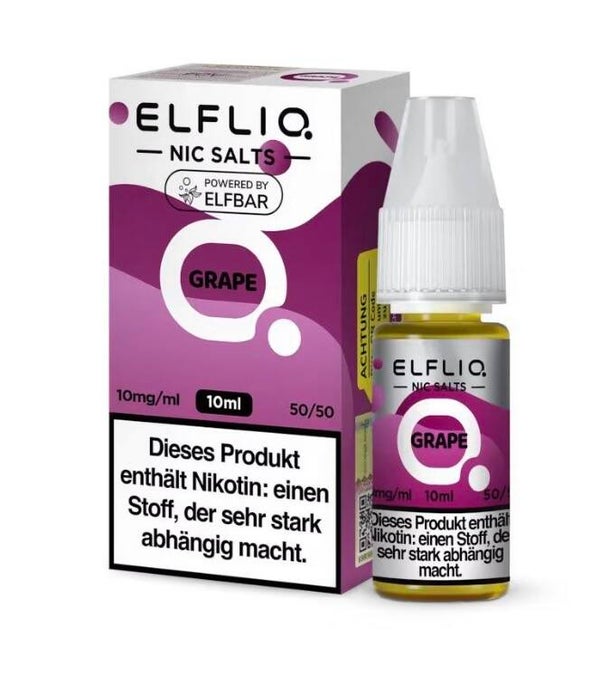 ELFLIQ - Grape 10ml/10mg Nikotin