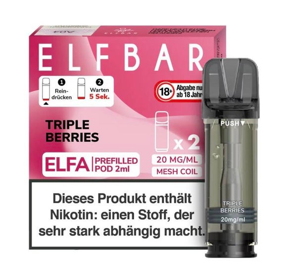 Elfbar Elfa Pod - Triple Berries