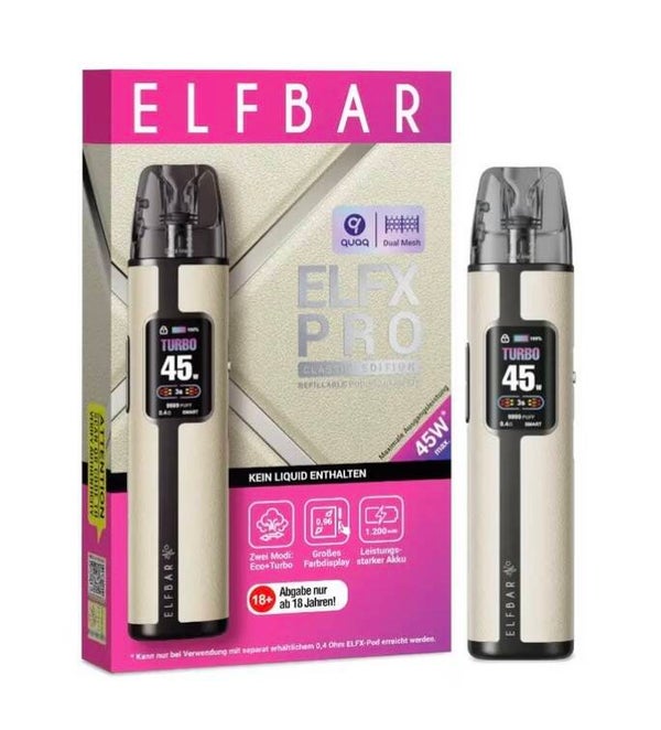 Elfbar Elfx Pro Weiß
