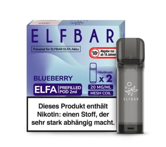 Elfbar Elfa Pod - Blueberry