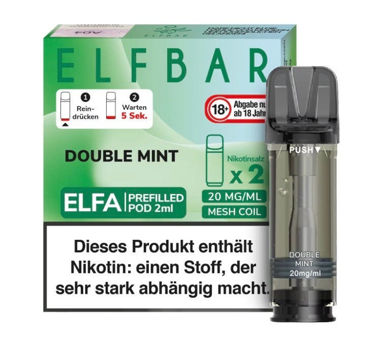 Elfbar Elfa Pod - Double Mint