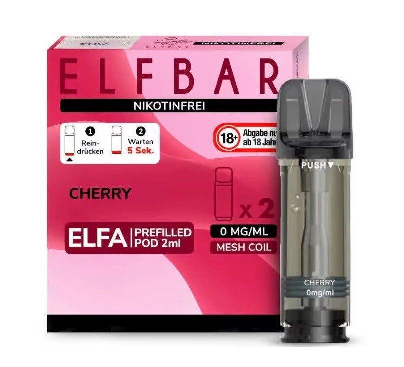 Elfbar Elfa Pod - Cherry Nikotinfrei