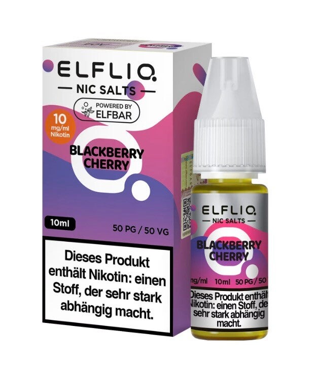 ELFLIQ - Blackberry Cherry 10ml/10mg Nikotin