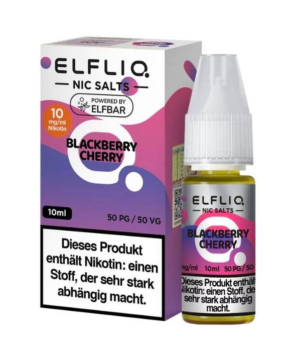 ELFLIQ - Blackberry Cherry 10ml/10mg Nikotin
