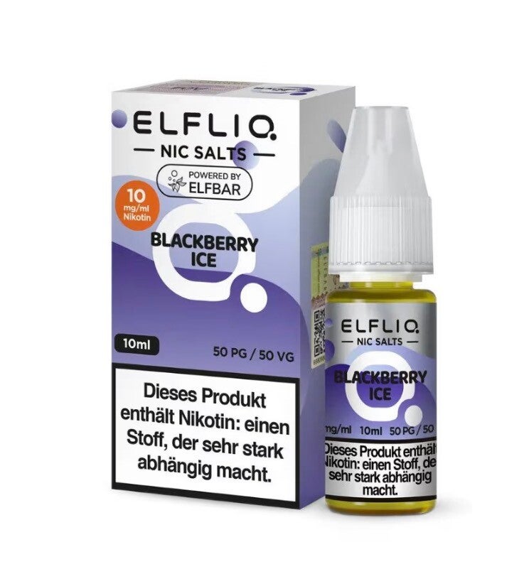 ELFLIQ - Blackberry Ice 10ml/10mg Nikotin