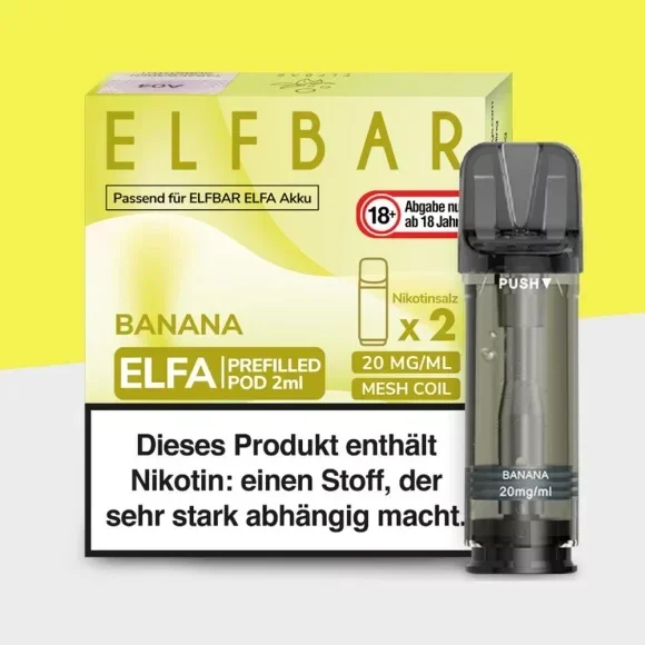 Elfbar Elfa Pod - Banana