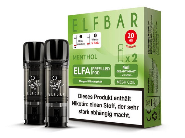 Elfbar Elfa Pod - Menthol
