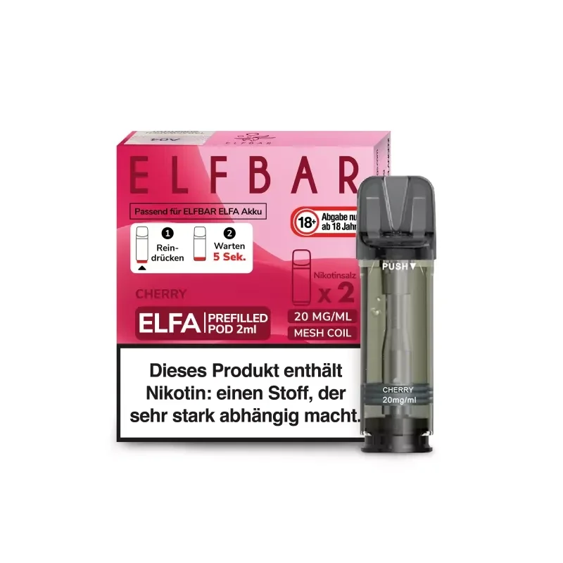 Elfbar Elfa  Pod - Cherry