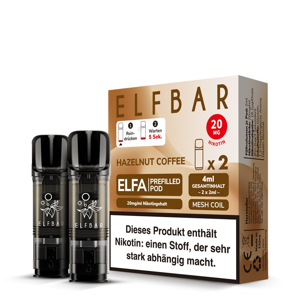 Elfbar Elfa Pod - Hazelnut Coffee