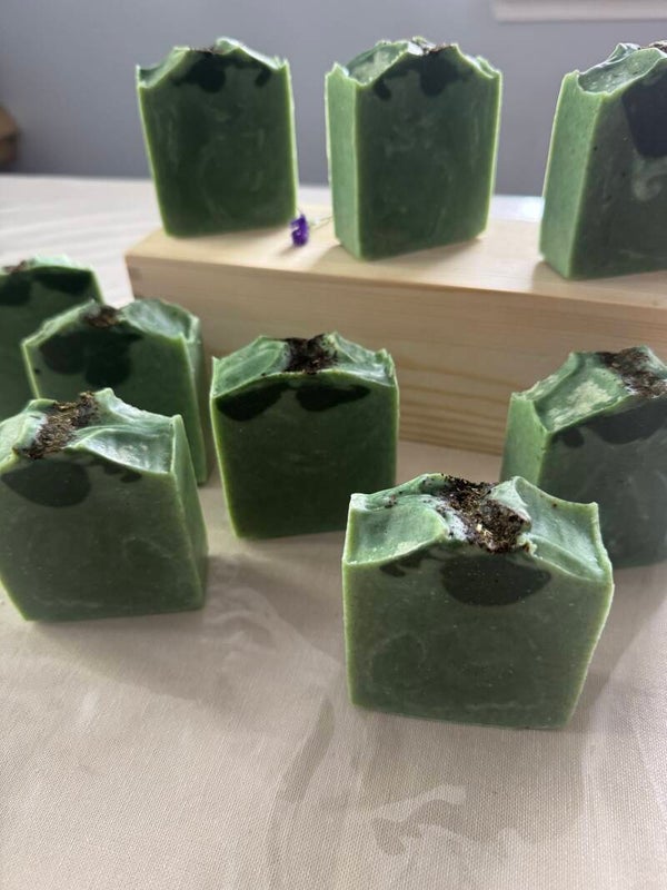 Minty soap
