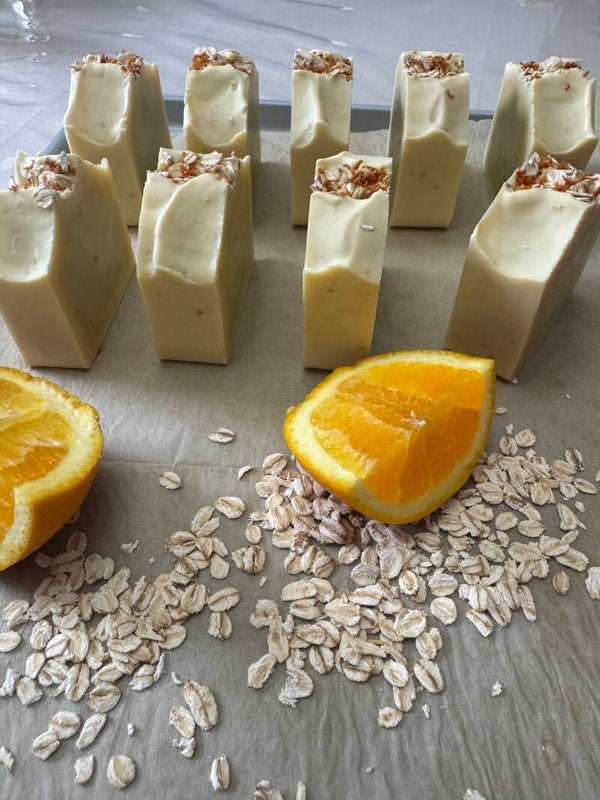 ORANGE OATMEAL SOAP 5oz