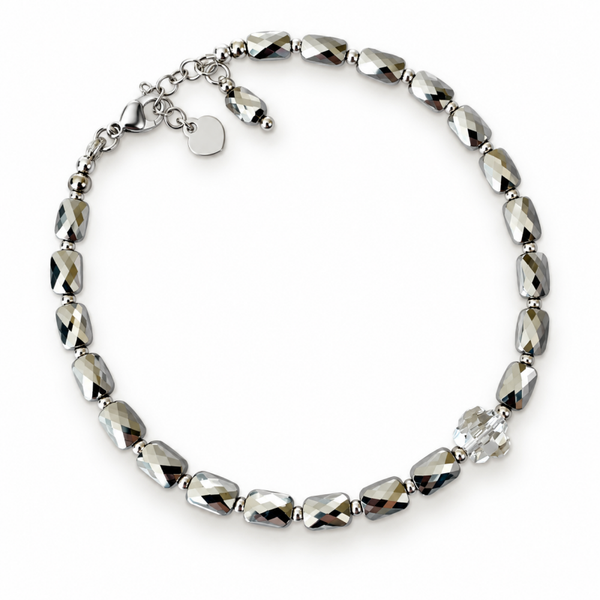Enkelbandje Silver EZ006
