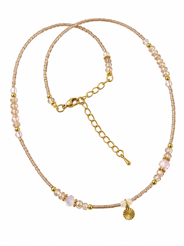 Ketting/Armband OudRoze KG005