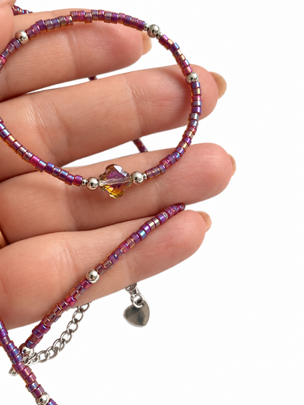 Ketting/Enkelbandje Multicolour KZ015
